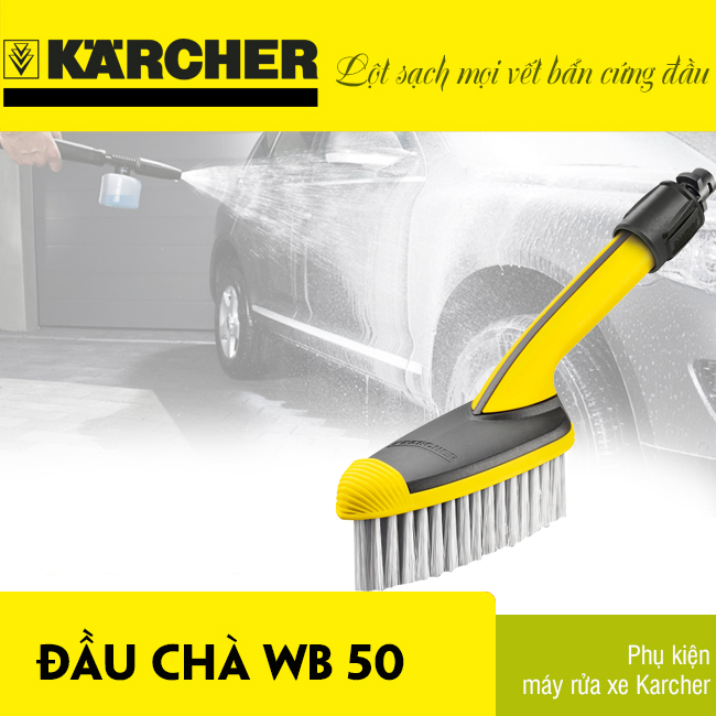 Phụ kiện máy rửa xe Karcher - Đầu chà WB 50